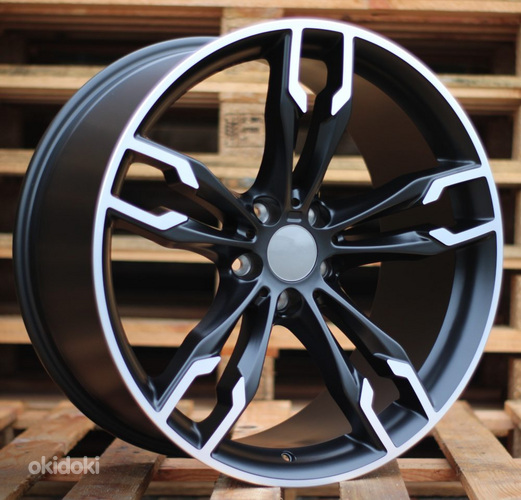 R20x9.5  5X120  ET  40  72.6  XE169  Black Polished Half Matt (MBHM)  For BMW  (P)  ((AKC 120 Eur))
