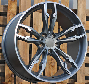 R20x9.5  5X112  ET  40  66.6  XE169  Grey Polished Half Matt (MGHM)  For BMW  (K4)  (Rear+Front) (1 foto / 1)
