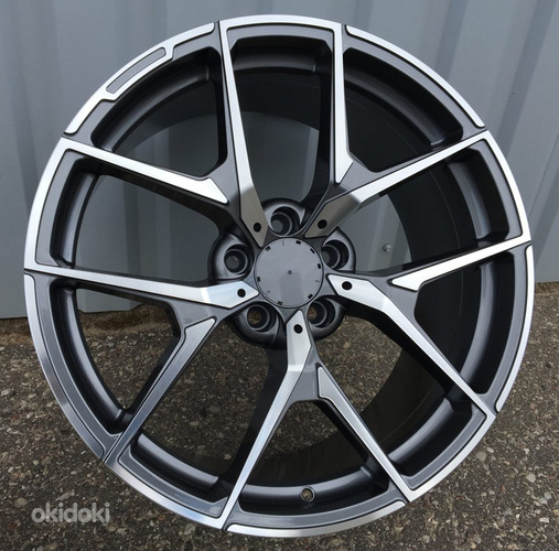 R20x8.5  5X112  ET  30  66.6  XE137  (BY1225)  Grey Polished (MG)  For MER  (P)  (Rear+Front (AKC 120 Eur))