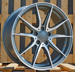 R18x8  5X112  ET  40  66.6  W1610  Grey Polished Matt (MGM)  For MER  (K3) (1 foto / 1)