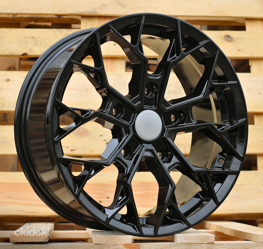 R18x8  5X160  ET  50  65.1  X348  Black (BL)  For FORD  (P2)  (HYBRID FORGED)