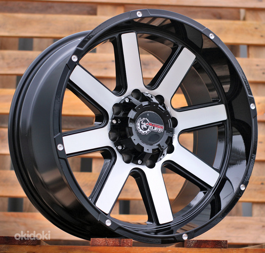 R20x10  8X165.1  ET  M18  125.5  SW409  Black Polished (MB)  For 4X4  (K3)