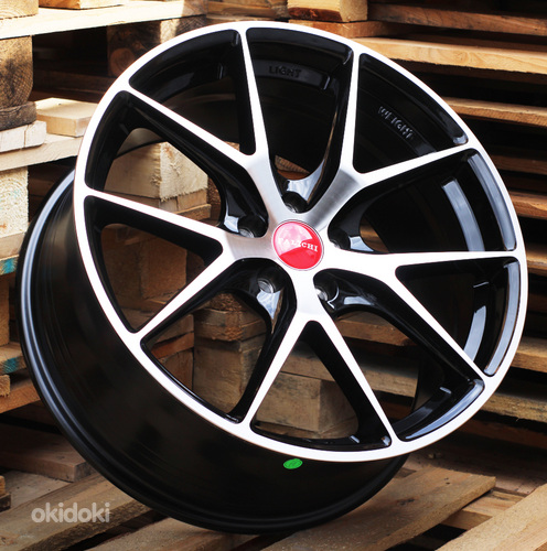 R19x8.5  5X108  ET  35  73.1  T0545  Black Polished (MB)  For RACIN  (K3)