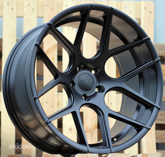R17x8  5X120  ET  35  72.6  SSA03  (HX022)  Black Half Matt (BLHM)  For HAXER  (Z1+Z2)