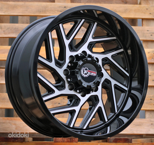 R20x10  8X165.1  ET  M18  125.5  SW408  Black Polished (MB)  For 4X4  (K3)