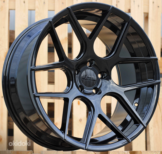 R20x9  5X120  ET  15  74.1  SSA03  (HX022)  Black (BL)  For HAXER  (P)  (Rear+Front)