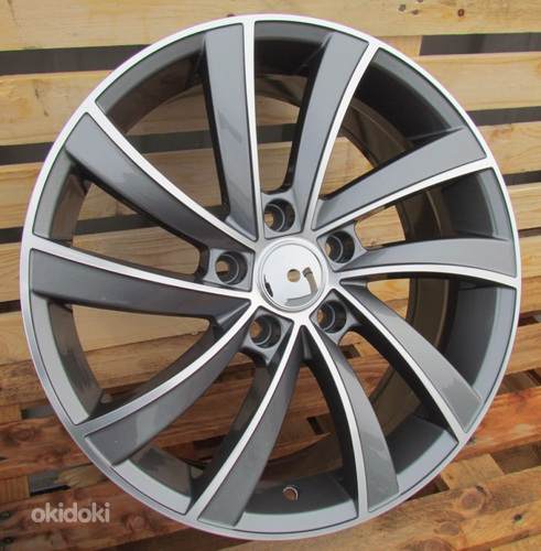 R16x6.5  5X112  ET  42  57.1  SK523  (BK5290)  Grey Polished (MG)  For SKODA  (L2)