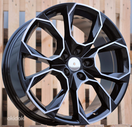 R17x7  5X112  ET  40  57.1  SK516  (IN5474)  Black Polished (MB)  For SKODA