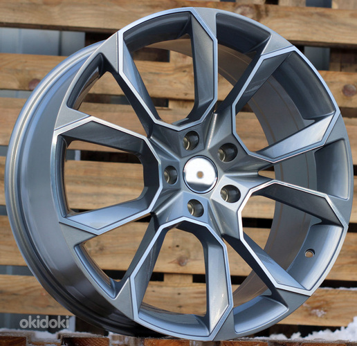 R19x8.5  5X112  ET  40  57.1  SK516  (IN5474)  Grey Polished (MG)  For SKODA