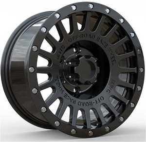 R16x8  6X139.7  ET  0  110.1  Q1293  Black Polished Matt (MBM)  For 4X4  (P) (1 foto / 1)