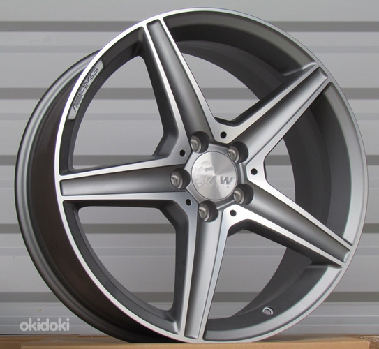 R19x8  5X112  ET  48  66.6  LU985  Grey Polished (MG)  For MER  (P1)