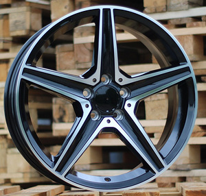 R19x8  5X112  ET  48  66.6  LU985  Black Polished (MB)  For MER  (P1) (1 foto / 1)