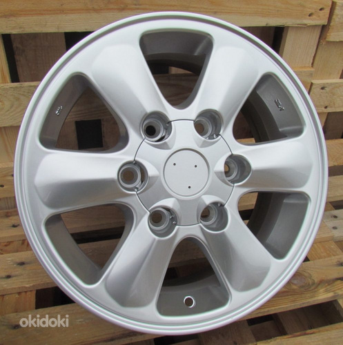 R15x6  6X139.7  ET  35  108.1  LU890  Hyper Silver (HS)  For 4X4  (K7)  (TOYOTA (AKC 60 Eur))