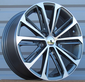 R18x8  5X112  ET  45  57.1  LU980  Grey Polished (MG)  For VW  (P1) (1 foto / 1)