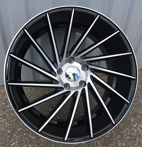 R20x8.5  5X120  ET  33  72.6  LU589  (M7L)  Black Polished (MB)  For RACIN  (K7)  ((AKC 100 Eur)  Vossen Style (Left Front)) (1 foto / 1)