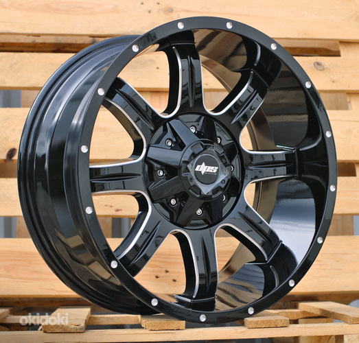 R20x9  10X139/150  ET  0  110.1  L9012  Black Polished (MB)  For 4X4  (K3)  (Milling)