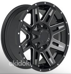 R20x9  12X135/139  ET  0  106.1  L9032  Black Polished (MB)  For 4X4  (K3)  (Milling)