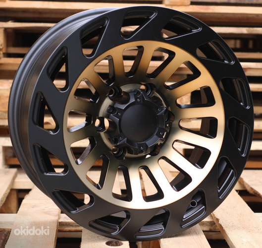 R17x9  6X139.7  ET  0  110.5  LGS28  Black Half Matt+Bronze (BLHMPR)  For 4X4  (R)