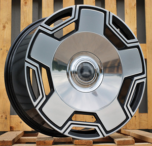 R22x10  5X130  ET  30  84.1  LTRGW105  Black+Tinted Face (BLTF)  For MER  (K3)  ((Polish face + Glossy Black) FORGED) (1 foto / 1)
