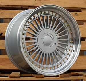 R19x10  10X112/120  ET  25  74.1  L2413  Silver+Polished Lip (SP)  For BMW  (P1)  (ALPINA style Rear+Front) (1 foto / 1)