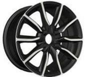 R15x6.5  5X114.3  ET  40  67.1  L263  Black Polished Half Matt (MBHM)  For RACIN  (Z5) (1 foto / 1)
