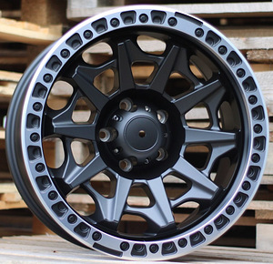R18x9  5X139.7  ET  M12  110.1  L2174  Black Half Matt+Polished Lip (BLHMPL)  For 4X4  (K3) (1 foto / 1)