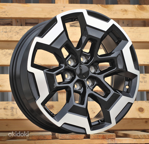 R18x7.5  6X114.3  ET  30  66.1  L2279  Black Polished (MB)  For 4X4  (K3)