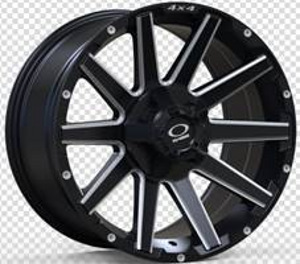 R18x9  5X114.3/139  ET  M10  78.1  L2112  Black+Polished Lip (BLPL)  For MAZDA  (K3)  (Milling) (1 foto / 1)