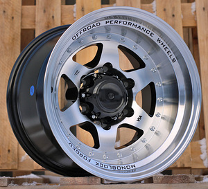 R15x10  6X139.7  ET  M44  110.1  L2156  Black Polished (MB)  For 4X4  (D1) (1 foto / 1)
