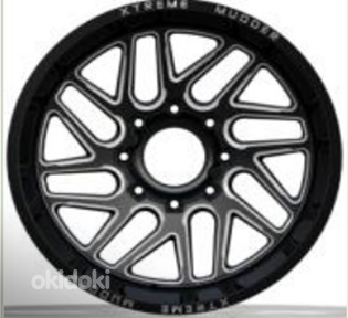 R22x14  8X165.1  ET  M76  125.1  L2035  Black (BL)  For 4X4  (K3)  (Milling)