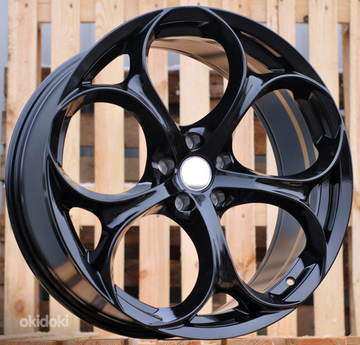 R17x7.5  5X110  ET  33  65.1  L1664  (YF5707)  Black (BL)  For ALFA  (Z6)  (HYBRID FORGED (ET31))
