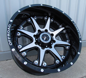 R20x10  5X127  ET  M25  71.6  L1526  Black Polished (MB)  For 4X4  (K3)  (Milling) (1 foto / 1)