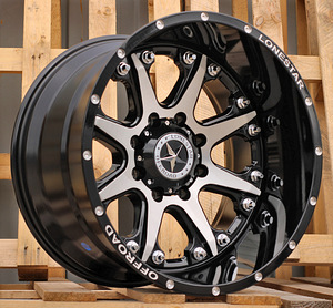 R20x12  8X165.1  ET  M44  125.2  L1526  Black Polished (MB)  For 4X4  (K3)  (Milling) (1 foto / 1)
