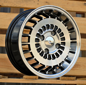 R13x5.5  4X100  ET  30  67.1  L1354  Black Polished (MB)  For RACIN  (R) (1 foto / 1)