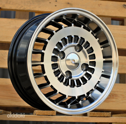 R13x5.5  4X100  ET  30  67.1  L1354  Black Polished (MB)  For RACIN  (R)