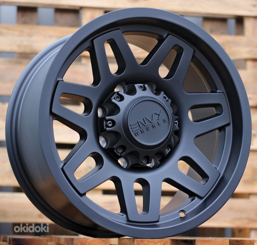 R17x8.5  8X165.1  ET  12  121.5  L1399  Black Matt (BM)  For 4X4  (K3)
