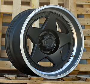 R18x9  5X127  ET  M12  71.5  JT274  Black Polished (MB)  For 4X4  (K3)  (Polished Lip) (1 foto / 1)
