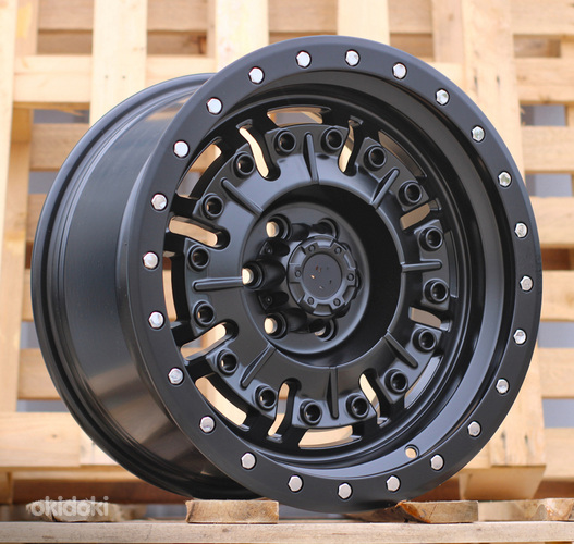 R17x9  6X139.7  ET  0  110.1  JT250  Black Polished (MB)  For 4X4  (K3)