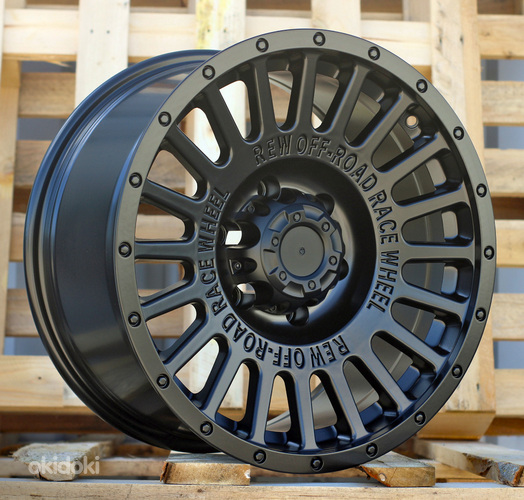 R17x8.5  6X139.7  ET  0  110.1  JT218  Black Matt (BM)  For 4X4  (K3)