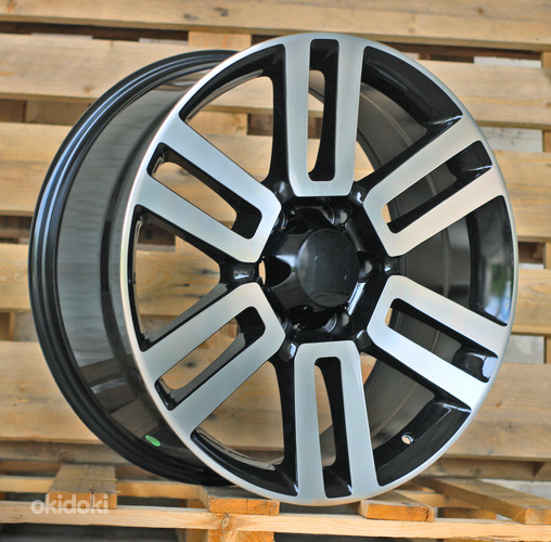 R20x8.5  6X139.7  ET  30  106.1  JT028  Black Polished (MB)  For TOYOT  (K7)
