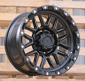R16x8  6X139.7  ET  0  110.1  JT148  Black Polished (MB)  For 4X4  (K3)  (Silver Rivets) (1 foto / 1)