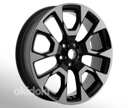 R18x7.5  5X108  ET  50  63.3  IN3639F  Black Polished (MB)  For FORD