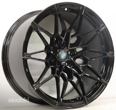 R21x10.5  5X112  ET  20  66.6  IN3650F  Black+Tinted Face (BLTF)  For BMW