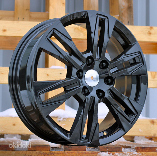 R17x6.5  6X120  ET  50  74.5  IN3606F  Black (BL)  For FORD  (K8)  (HYBRID FORGED (max 1200kg))