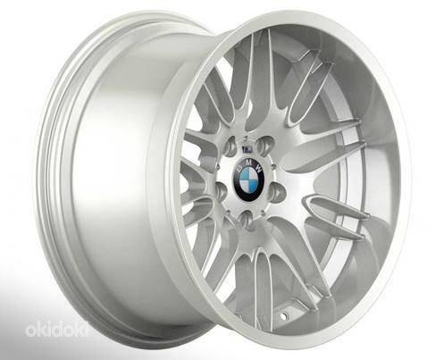R18x9  5X120  ET  15  74.1  IN3616F  Silver Shining (SS)  For BMW