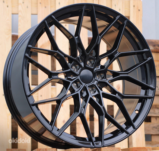 R18x8  5X120  ET  34  72.6  IN292  (BY1845)  Black (BL)  For BMW  (Z3)  (Rear+Front)