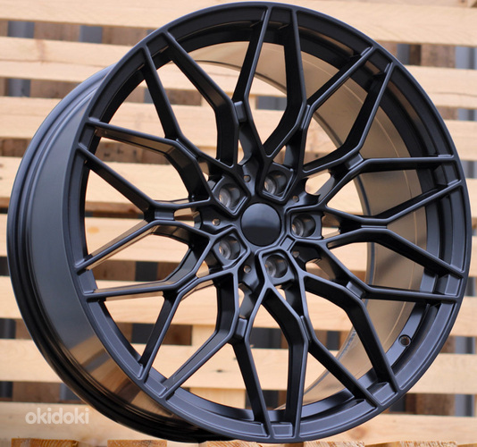 R20x8.5  5X120  ET  35  72.6  IN292  Black Half Matt (BLHM)  For BMW  (K7)  (Rear+Front)