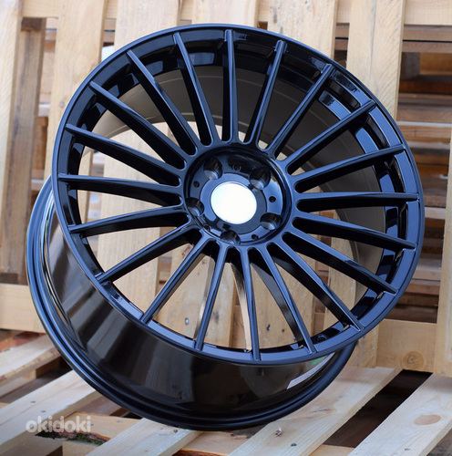 R19x9.5  5X112  ET  39  66.6  IN005  (IN0284)  Black (BL)  For BMW  (P2)  (Rear+Front New ALPINA)