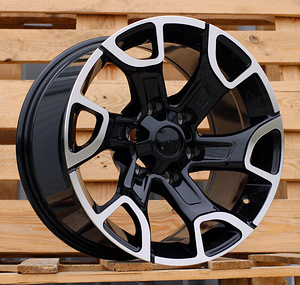 R17x9  6X139.7  ET  0  106.1  I6126  Black Polished (MB)  For TOYOT  (P1) (1 foto / 1)
