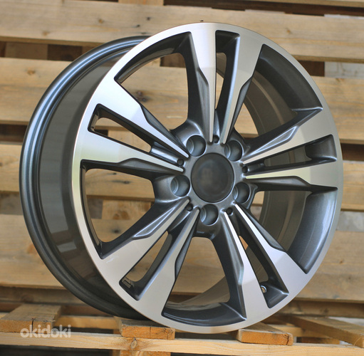 R17x7.5  5X112  ET  45  66.6  I7081  Grey Polished (MG)  For MER  (K7)